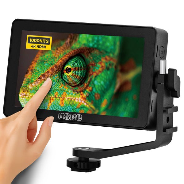 Lilmon 5: 5.5" HDR 4K HDMI Monitor | 1000nits On-Camera Field Monitor with Touchscreen, Waveform & Peaking Assist