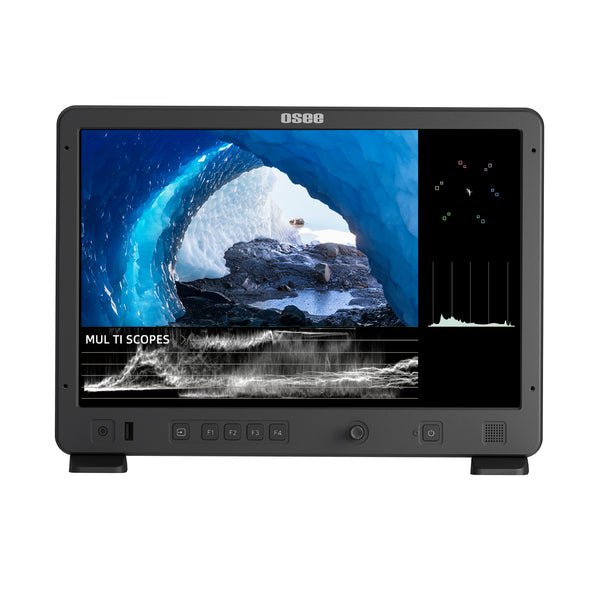 Mega 15S: 15.4" HDR Production Monitor | 1500nits Brightness, Waveform & 3D LUT | HDMI/3G-SDI I/O for Studio & Live Broadcast